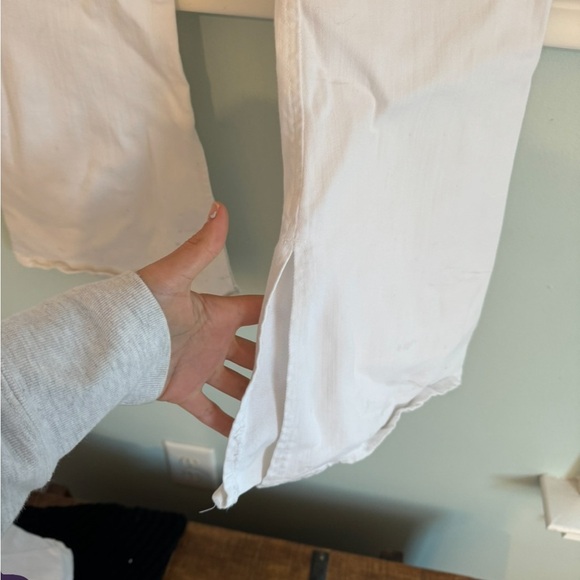 Just Black White High waisted flare jeans - Picture 6 of 6